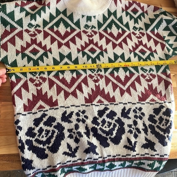 Perspective Vintage Grandpa Knit Sweater size medium - Picture 6 of 7
